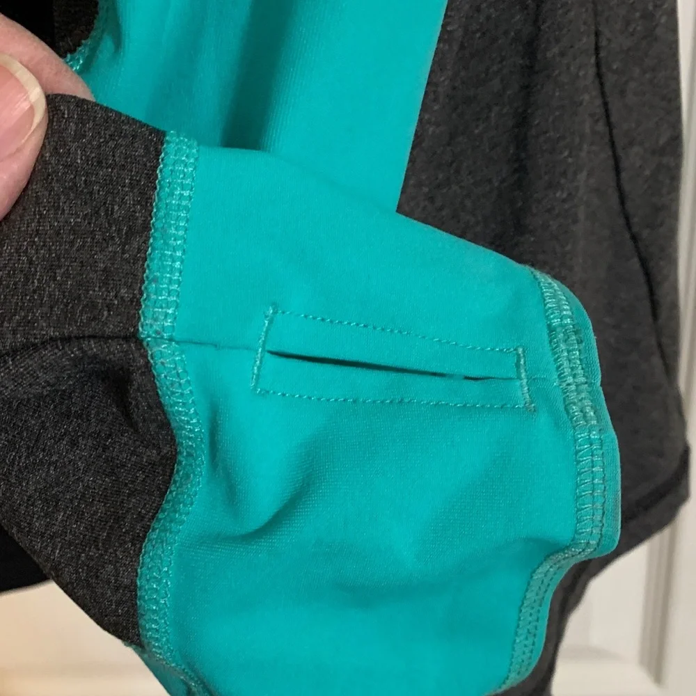 Xersion Turquoise and Black Joggers - Picture 6 of 9